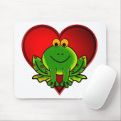 Valentine Frog Mousepad (Mit Mouse)
