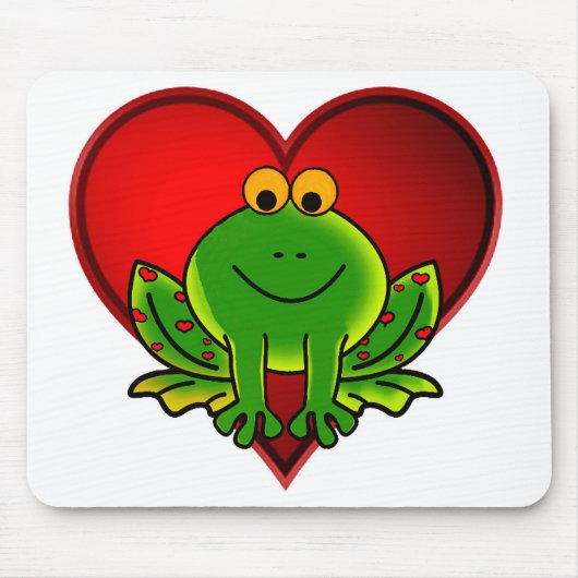 Valentine Frog Mousepad (Vorne)