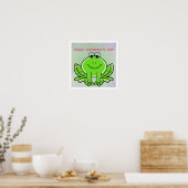 Valentine Frog Poster (Küche)