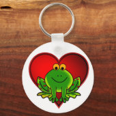 Valentine Frog Schlüsselanhänger (Vorderseite)