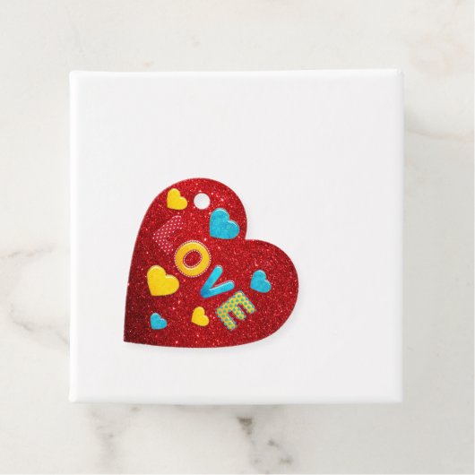 Valentine Fun 3D Mix und Match Geschenkanhänger (Beispiel)