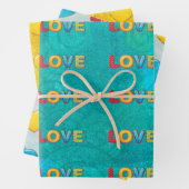 Valentine Fun 3D Mix und Match Geschenkpapier Set (Beispiel)