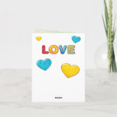 Valentine Fun 3D Mix und Match GREETING 3 Ankündigung (Rückseite)