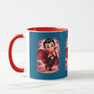 Valentine Funny Dracula Mug Tasse