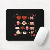 Valentine Funny Math Equation 6 7 Six Seven Meme T Mousepad (Mit Mouse)
