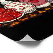 Valentine Funny Math Equation 6 7 Six Seven Meme T Poster (Ecke)