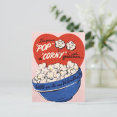 Valentine für Kinder Feiertagspostkarte (Stehend Vorderseite)