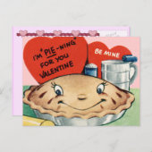 Valentine für Kinder Feiertagspostkarte (Vorne/Hinten)