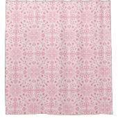 Valentine Garden Mandala Duschvorhang (Vorderseite)