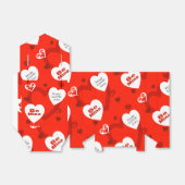 Valentine Gastgeschenk Boxes Geschenkschachtel (Ungefaltet)