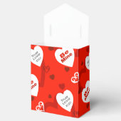 Valentine Gastgeschenk Boxes Geschenkschachtel (Geöffnet)