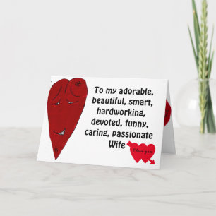VALENTINE-GATTIN MEINE BESSERE HÄLFTE Karte