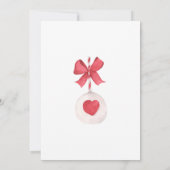 Valentine Geburtstagsparty Einladung (Rückseite)