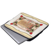 Valentine Geem Laptopschutzhülle (Vorne Knopf)