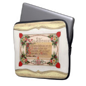 Valentine Geem Laptopschutzhülle (Vorderseite Links)