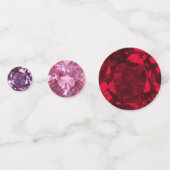 Valentine Gems Konfetti (Rückseiten)