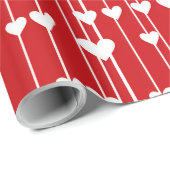 Valentine Geringste Liebe minimalis Geschenkpapier (Rolleneckpunkt)