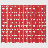 Valentine Geringste Liebe minimalis Geschenkpapier (Flach)