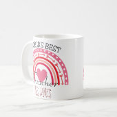 Valentine-Geschenk der niedlichen Rainbow World Kaffeetasse (Vorderseite Links)