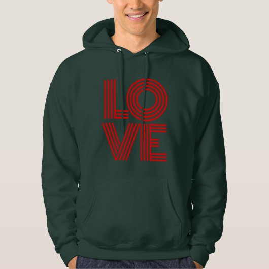 Valentine Geschenk für ihre einfache Purview-Desig Hoodie (Vorderseite)