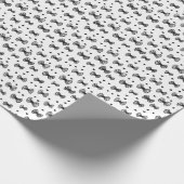 Valentine Geschenk ich trage Ihr Herz mit mir Geschenkpapier (Ecke)