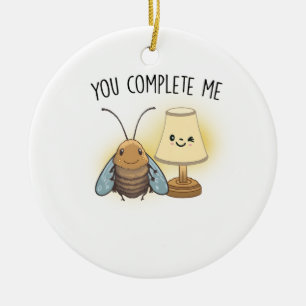 Valentine Geschenkbiene, die Sie abschließen Keramik Ornament