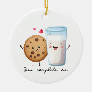 Valentine Geschenkkost, das Sie abschließen Keramik Ornament