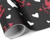 Valentine Geschenkpapier (Rolleneckpunkt)
