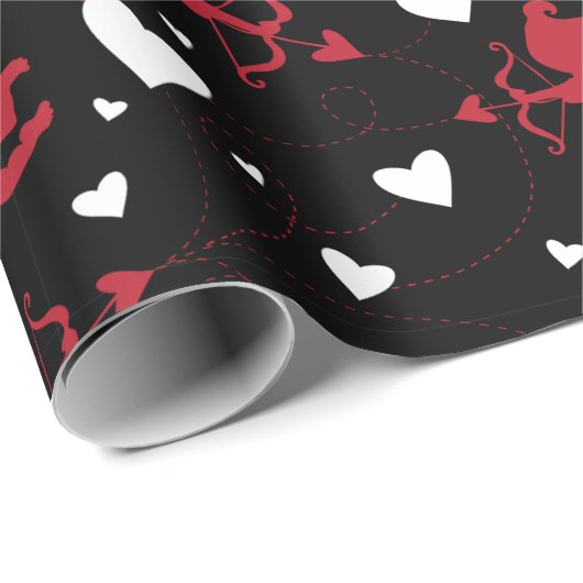 Valentine Geschenkpapier (Rolleneckpunkt)