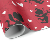 Valentine Geschenkpapier (Rolleneckpunkt)