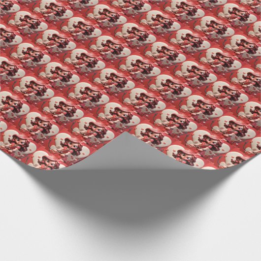 VALENTINE GESCHENKPAPIER (Ecke)