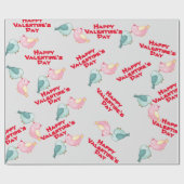Valentine Geschenkpapier (Flach)