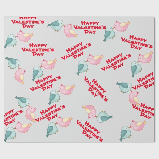 Valentine Geschenkpapier (Flach)