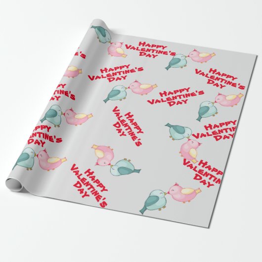 Valentine Geschenkpapier (Ungerollt)