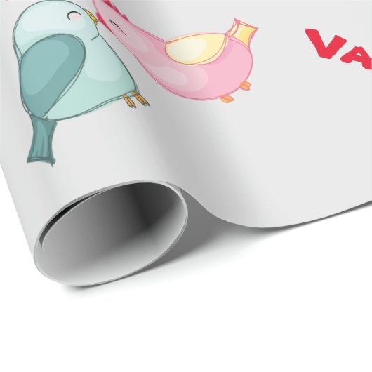 Valentine Geschenkpapier (Rolleneckpunkt)