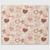 Valentine Geschenkpapier (Flach)