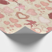 Valentine Geschenkpapier (Ecke)