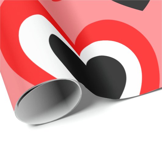 Valentine Geschenkpapier (Rolleneckpunkt)