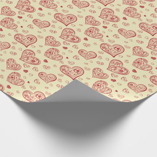 Valentine Geschenkpapier (Ecke)
