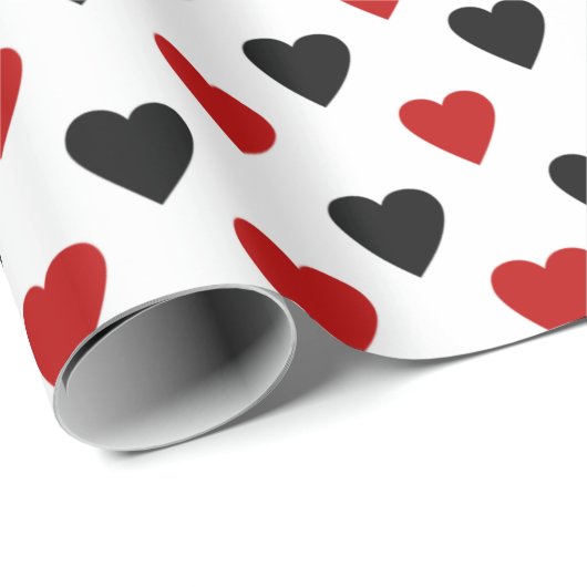 Valentine Geschenkpapier (Rolleneckpunkt)