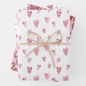 Valentine Geschenkpapier Set (Beispiel)