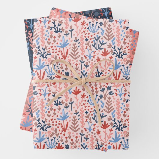 Valentine Geschenkpapier Set (Beispiel)