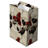 Valentine Geschenktüte (Rückseite Schrägansicht)