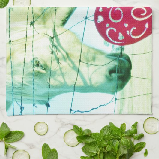 Valentine Geschirrtuch (Gefaltet)