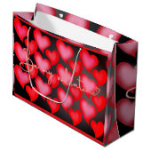 Valentine Gift Bag Große Geschenktüte (Vorderseite Schrägansicht)
