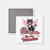 Valentine Gift | Be Mine Valentine Magnet (Vorderseite/Rückseite)