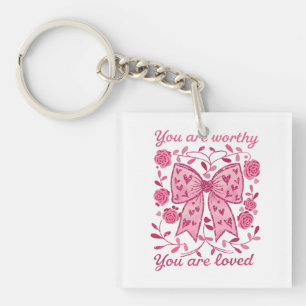 Valentine Gift   Du bist geliebt Schlüsselanhänger