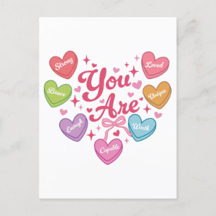 Valentine Gift Du bist meine Liebe Postkarte