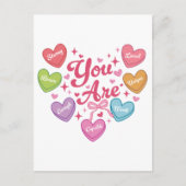Valentine Gift | Du bist meine Liebe Postkarte (Vorderseite)