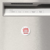Valentine Gift | One Love Mama Magnet (In Situ (Geschirrspüler))